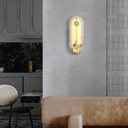 Artistic Alabaster Wall Lamp
