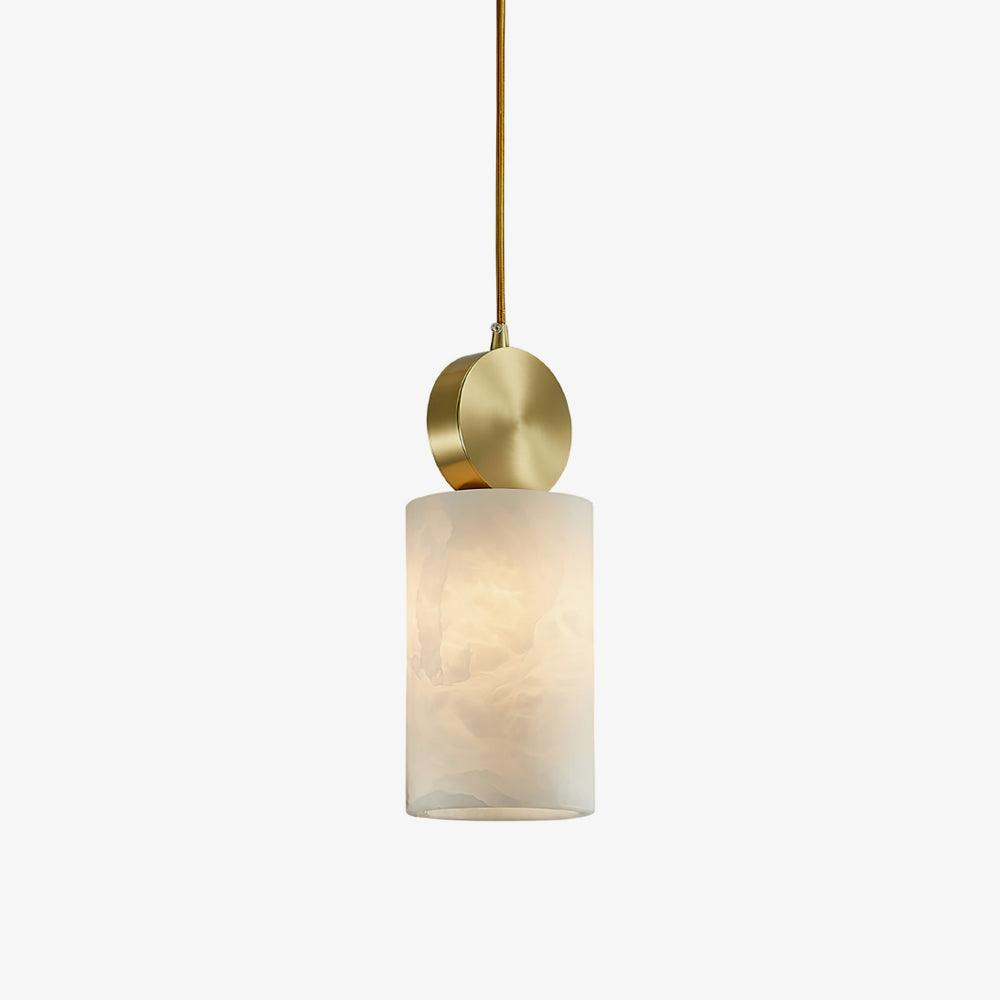 Etruscan Alabaster Pendant Light