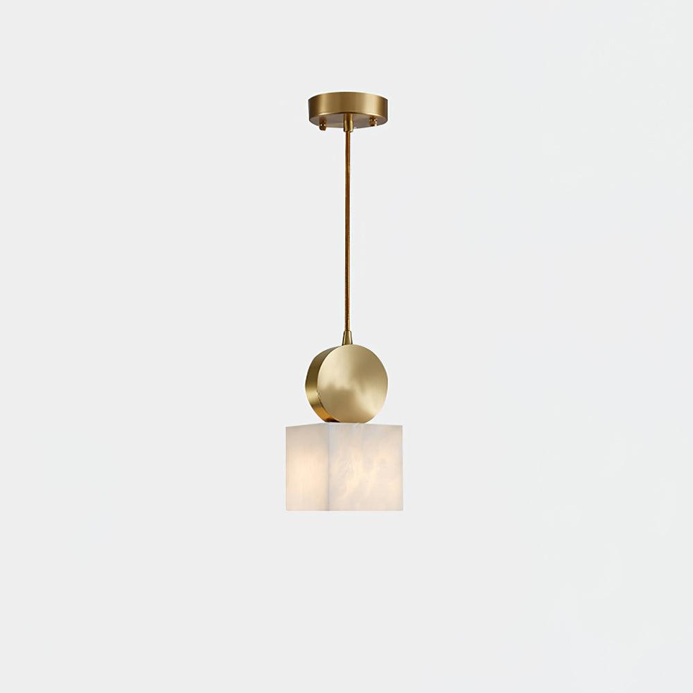 Etruscan Alabaster Pendant Light
