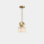 Etruscan Alabaster Pendant Light