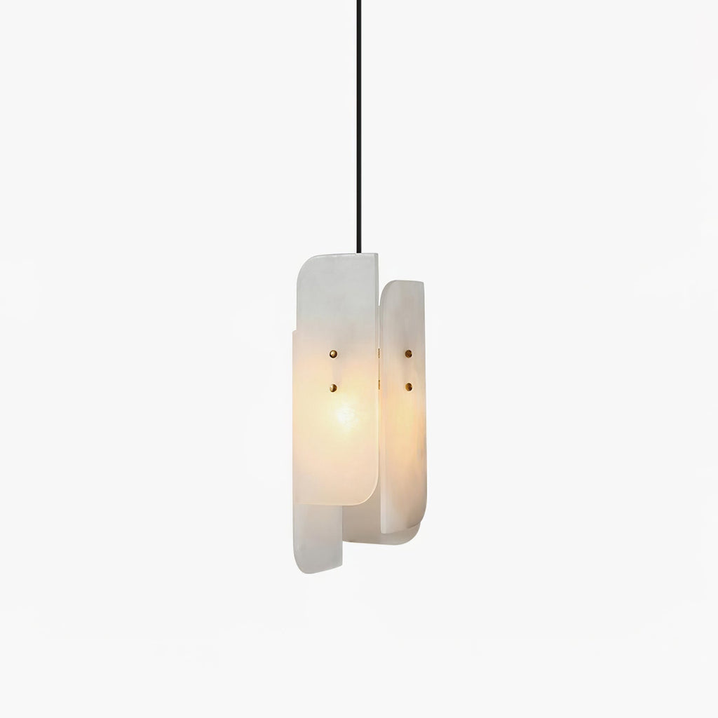 Megalith Mini Alabaster Pendant Light