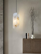 Megalith Mini Alabaster Pendant Light