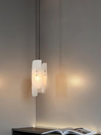Megalith Mini Alabaster Pendant Light