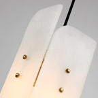 Megalith Mini Alabaster Pendant Light