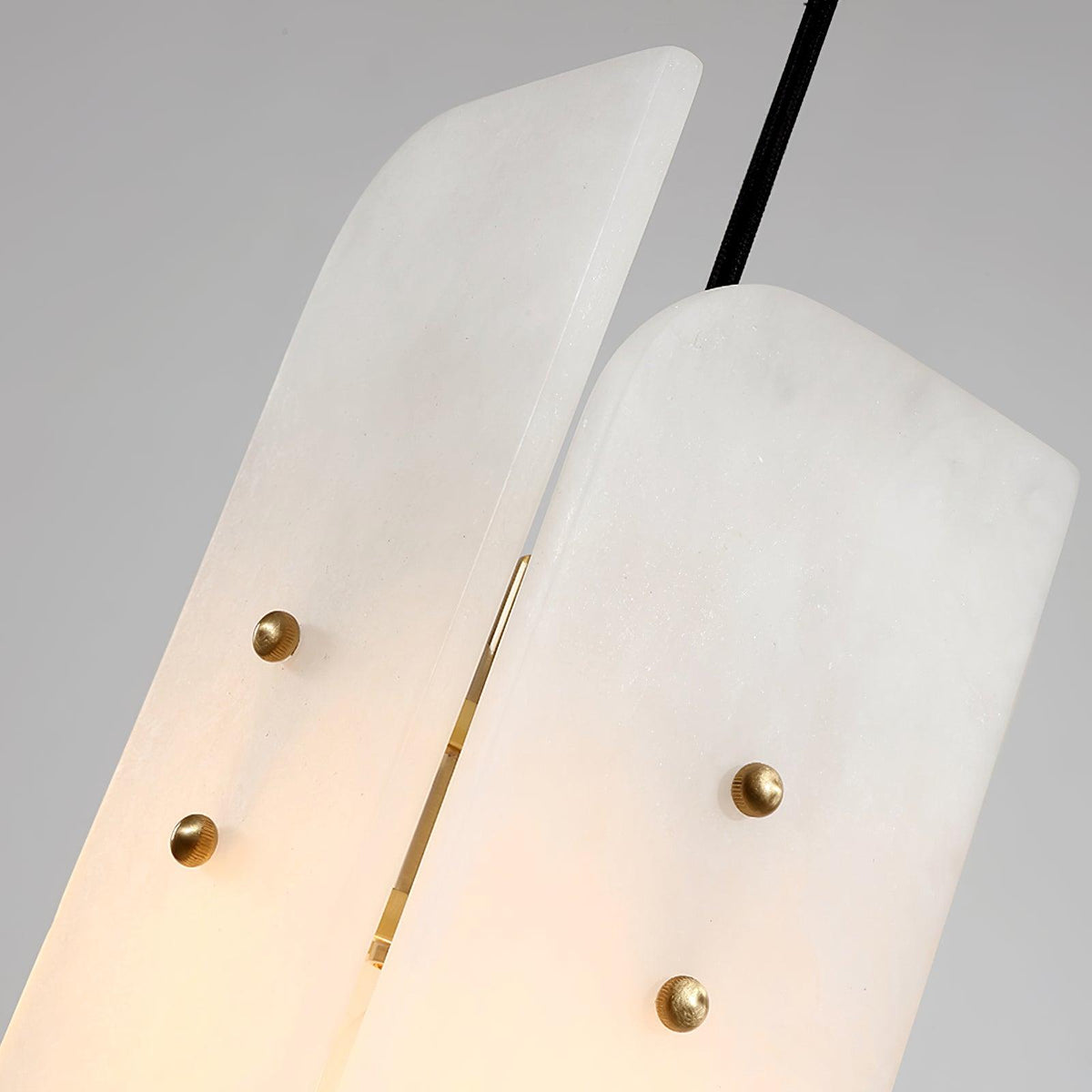 Megalith Mini Alabaster Pendant Light